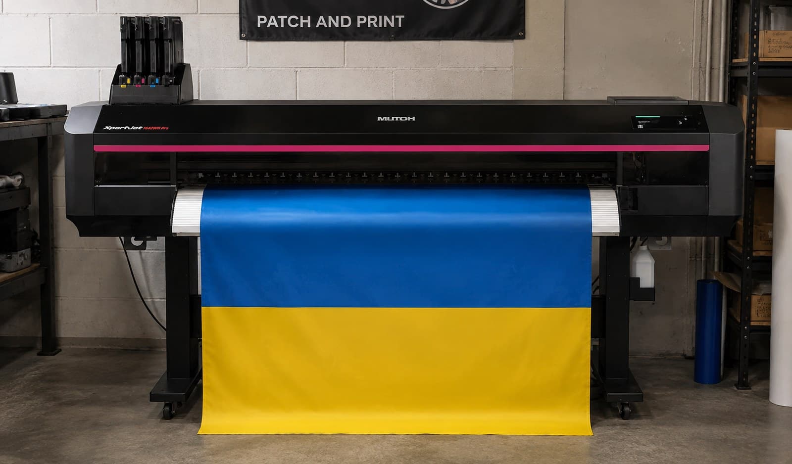 Виробництво Patch & Print: друк і підготовка замовлень у власній майстерні