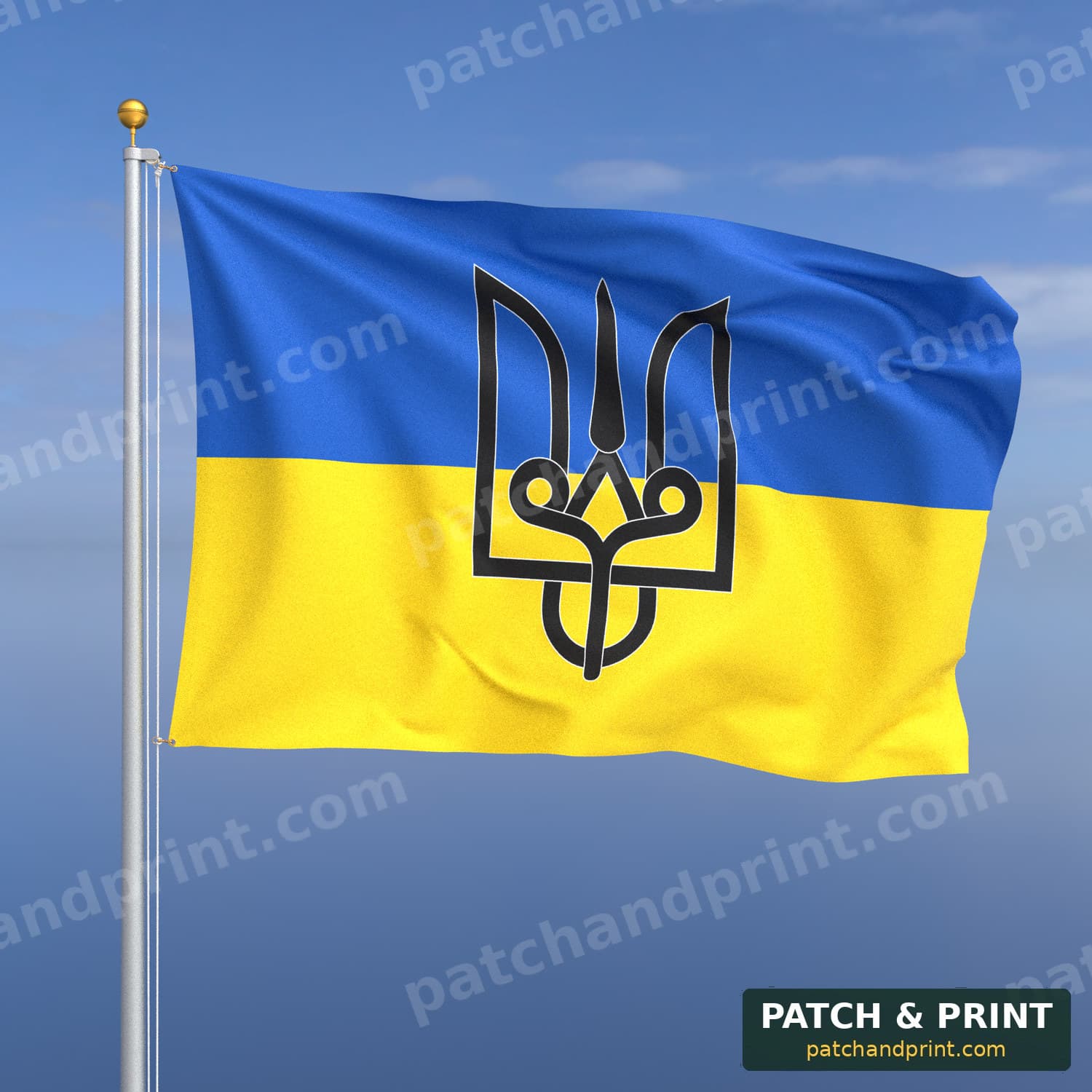 Прапор «Знак Володимира Великого» (на прапорі України)
