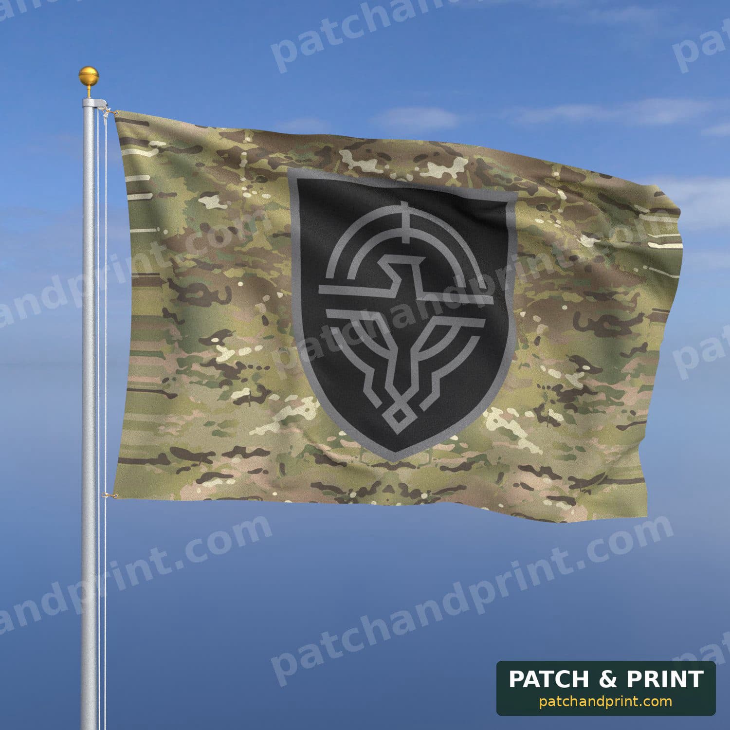 Flag "Unmanned Systems Forces of Ukraine" (Multicam)