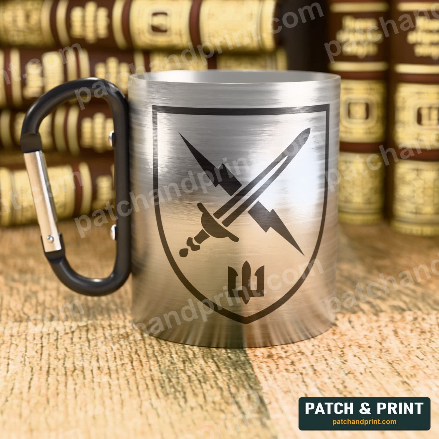 Mug "80th Separate Marine Corps Command Battalion" — Black & White